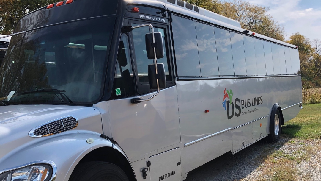 DS Bus Lines charter bus services for safe school field trips, events, and group travel across the Central U.S.