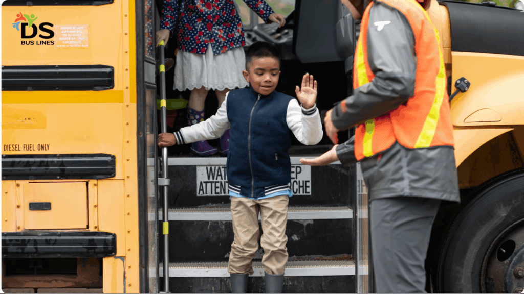 Safe and reliable school bus transportation across 8 states by DS Bus Lines
