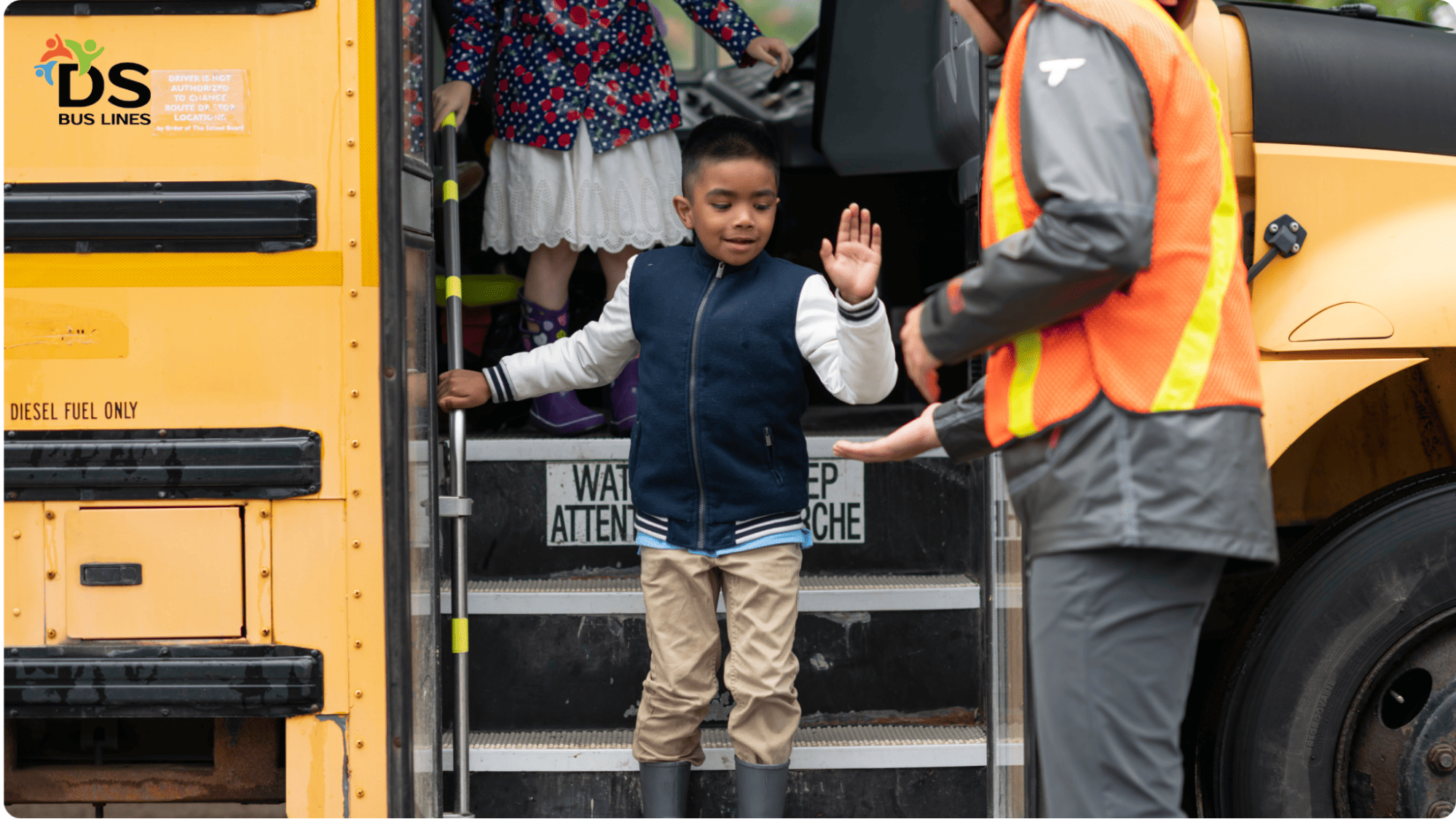 Safe and reliable school bus transportation across 8 states by DS Bus Lines
