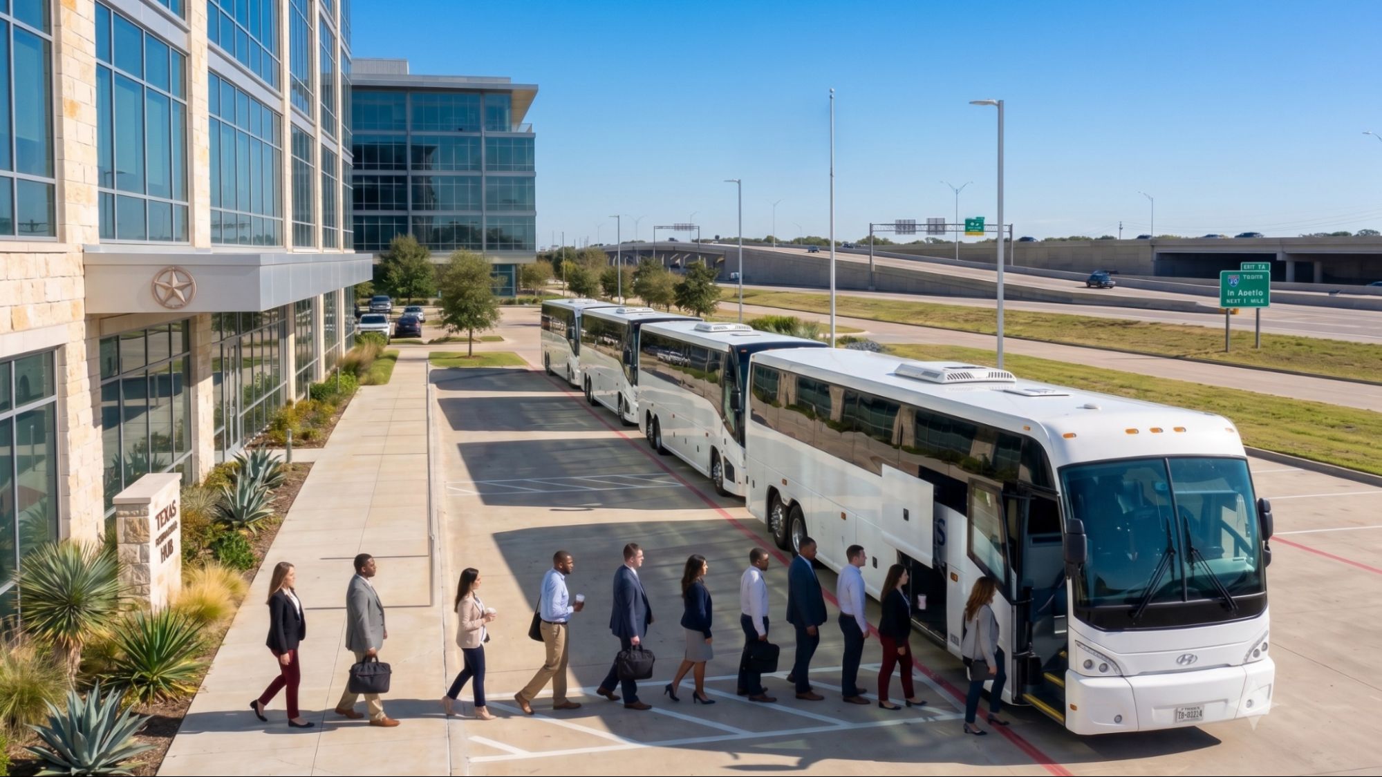 Employee Shuttle Services in Texas